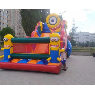 Надувна гірка Міньон 4