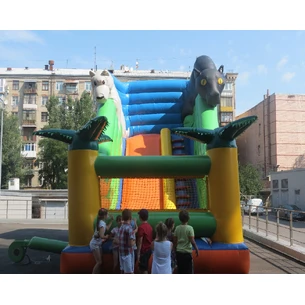 Надувна гірка Мауглі 4