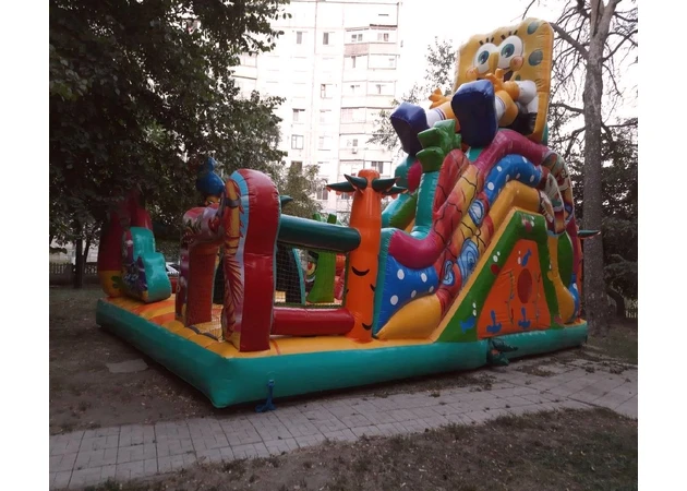 Фото 2 - Надувна гірка Крутий Боб 3